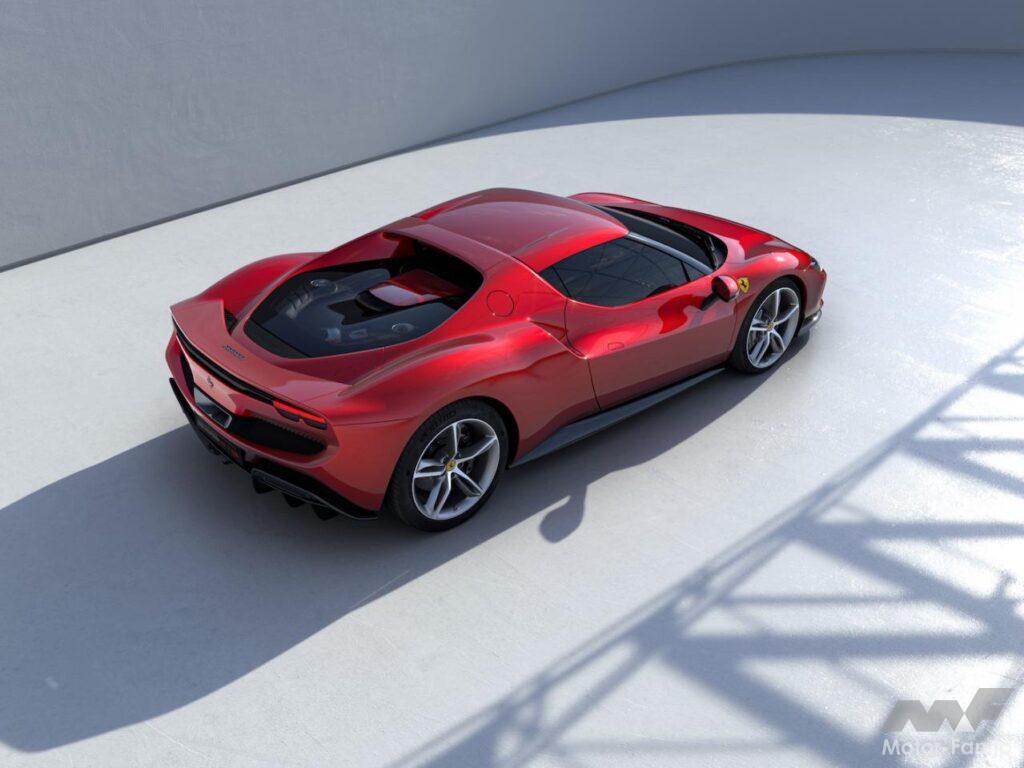 「現代版ディーノ フェラーリ296GTBが搭載する新開発3.0ℓV6ターボ エンジン解説」の3枚目の画像
