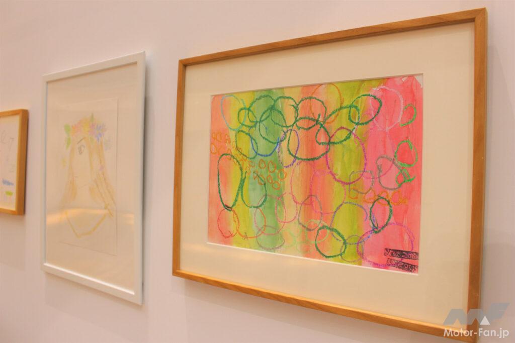 「ブリヂストンが障がい者のアート作品企画「異才たちのアート展2021」を東京・小平のブリヂストン イノベーション ギャラリーで初開催」の2枚目の画像