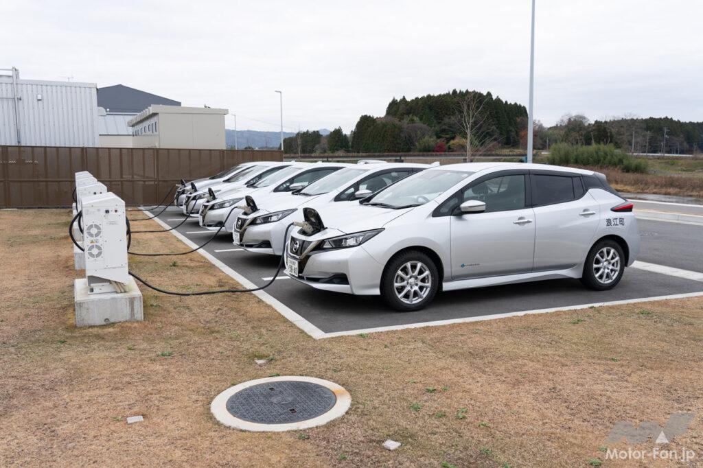 「日産自動車が浪江町（福島県双葉郡）でEVの充放電システムを活用したエネルギーマネジメントシステムの実用化検証を開始」の1枚目の画像