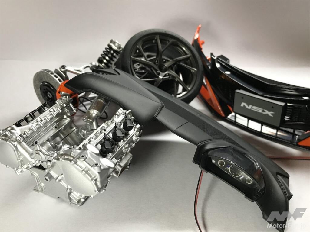 「より実車のHonda NSXに近づけるために……【DeAGOSTINI 週刊 Honda NSX 組み立て記録】」の3枚目の画像