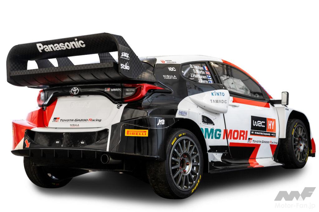 WRCマシンのトヨタGRヤリス新旧比較 WRC Rally1でどう変わった 