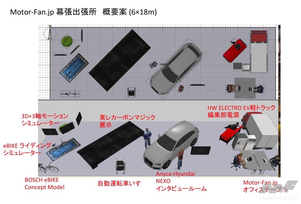 「Motor-Fan.JP編集部が、幕張メッセに! 「Motor-Fan. jp 幕張出張所:オートサロン会場でテレワークやってます！」」の1枚目の画像
