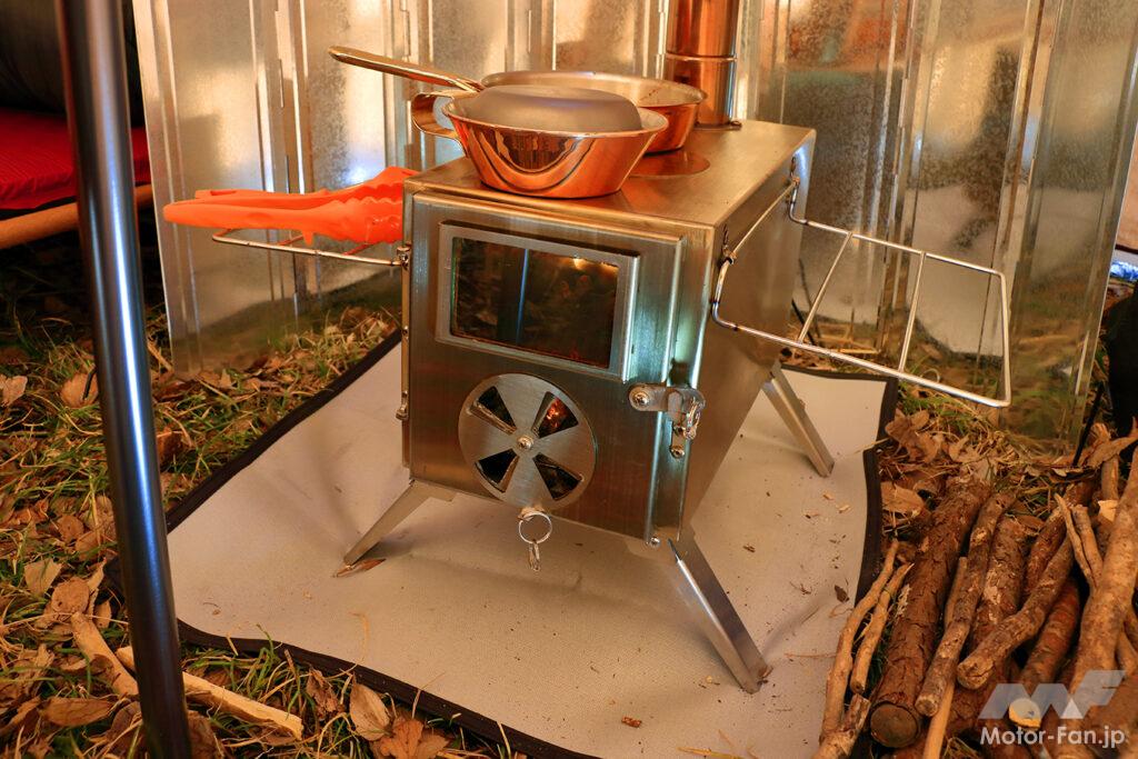 「薪ストーブをテントの中で使うには。一酸化炭素警報機はメーカー違いでふたつ使用するのがベスト」の1枚目の画像