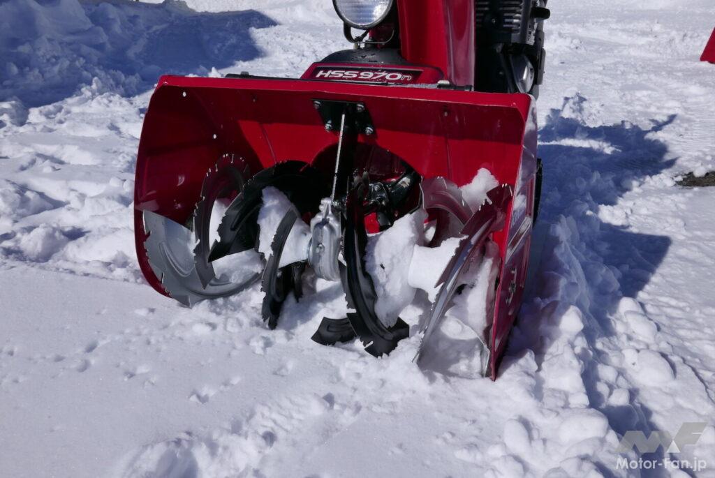 「大雪で大活躍する除雪機っていくら？ 国内シェアトップのホンダの除雪機を試してみた」の8枚目の画像