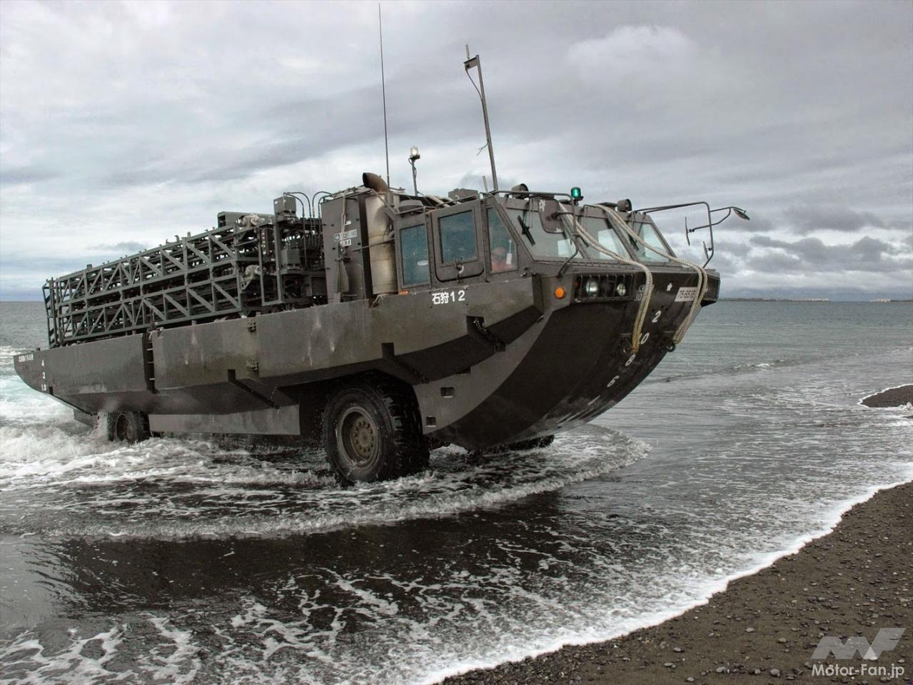 「陸上自衛隊：クルマであり船でもある!? 世界的にも珍しい「94式水際地雷敷設装置」」の5枚目の画像