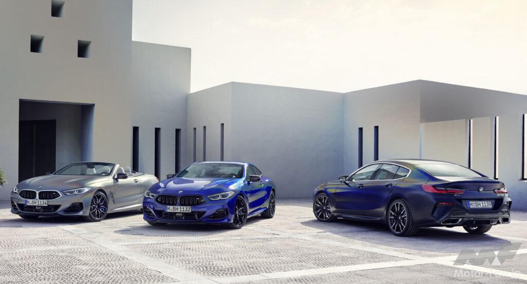 「フェイスリフトを受けた新型BMW8シリーズが上陸！ Mスポーツバンパーやホイールを全車に標準装備してスポーティ感をさらに向上」の2枚目の画像