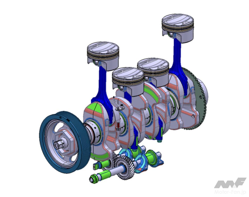 「新型ホンダ・シビックe:HEVが搭載する新開発エンジンは「燃費と走り」を両立する 2.0ℓ直4直噴アトキンソンサイクルエンジン」の4枚目の画像
