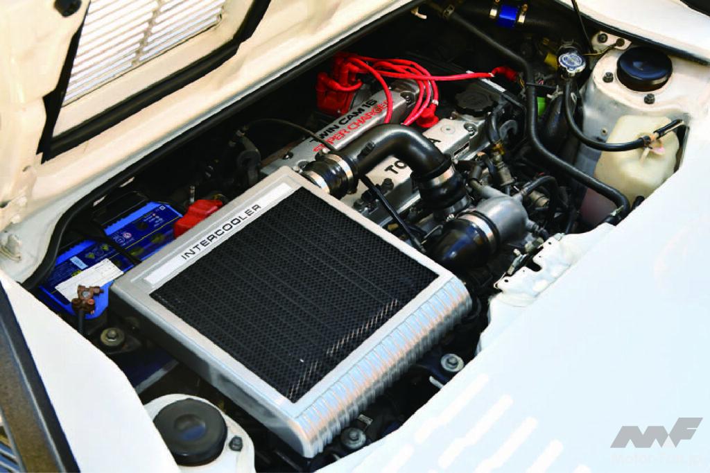 「80年代車再発見 トヨタMR2 1600GスーパーチャージャーTバールーフ（1987/TOYOTA MR2 1600G SUPERCHARGER T BAR ROOF）」の4枚目の画像
