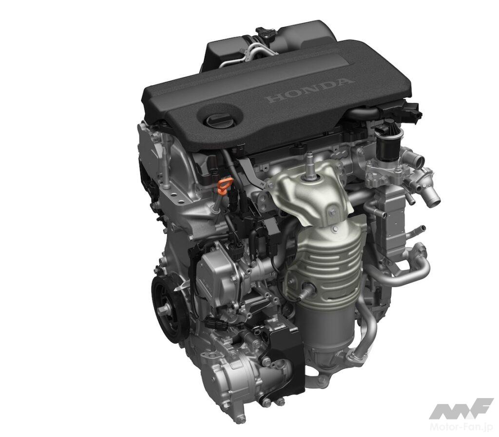 「新型ホンダ・シビックe:HEVが搭載する新開発エンジンは「燃費と走り」を両立する 2.0ℓ直4直噴アトキンソンサイクルエンジン」の2枚目の画像