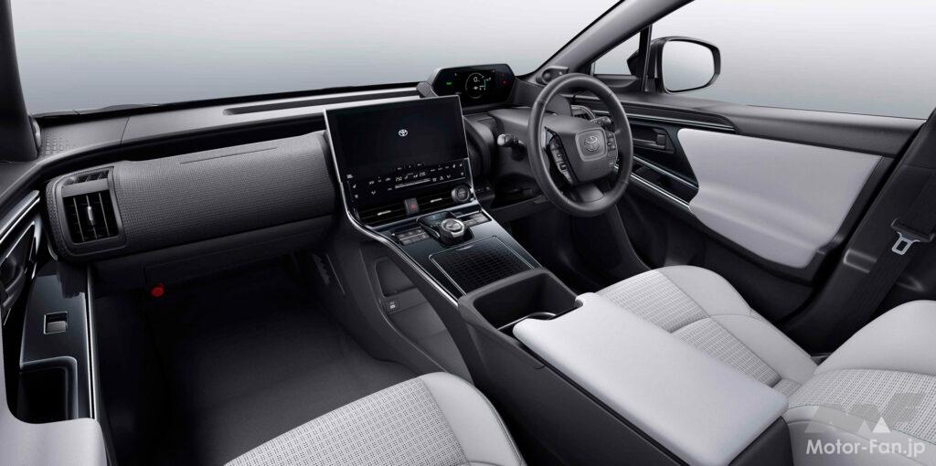 「トヨタ新型BEV「bZ4X」を5月12日より販売開始。一般向けはサブスク「KINTO」のみで展開！」の9枚目の画像