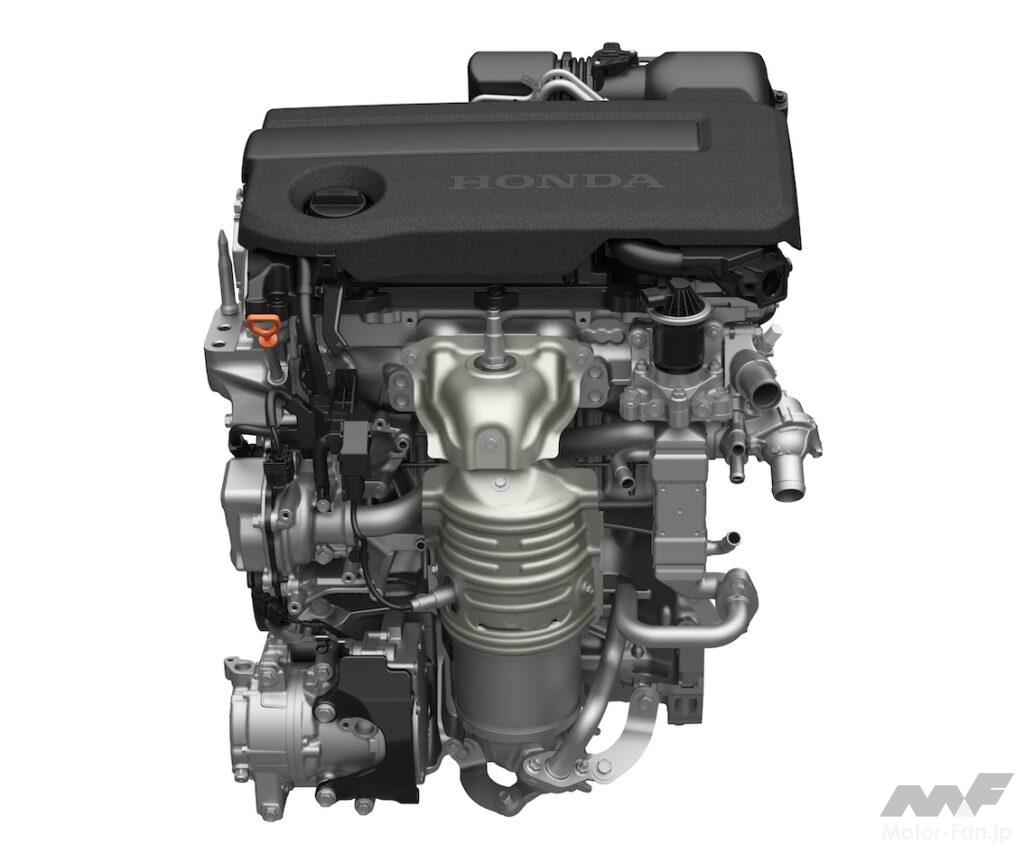 「新型ホンダ・シビックe:HEVが搭載する新開発エンジンは「燃費と走り」を両立する 2.0ℓ直4直噴アトキンソンサイクルエンジン」の3枚目の画像