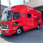 トミカ × リアルカー オールカタログ / No.32 堺市消防局 特別高度救助工作車 - IMG1