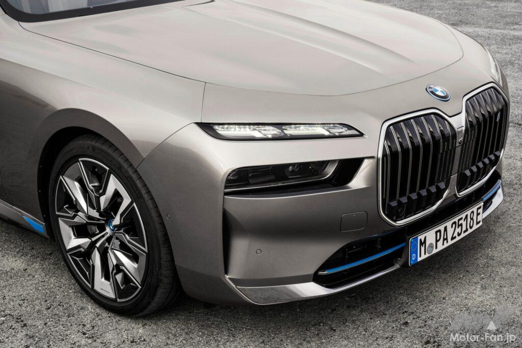 「BMWの新型EVフラッグシップサルーン「i7」は、内外装の劇的な変化に注目。」の1枚目の画像