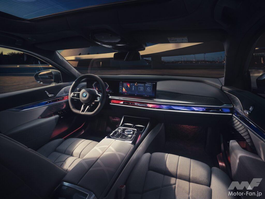 「BMWの新型EVフラッグシップサルーン「i7」は、内外装の劇的な変化に注目。」の13枚目の画像