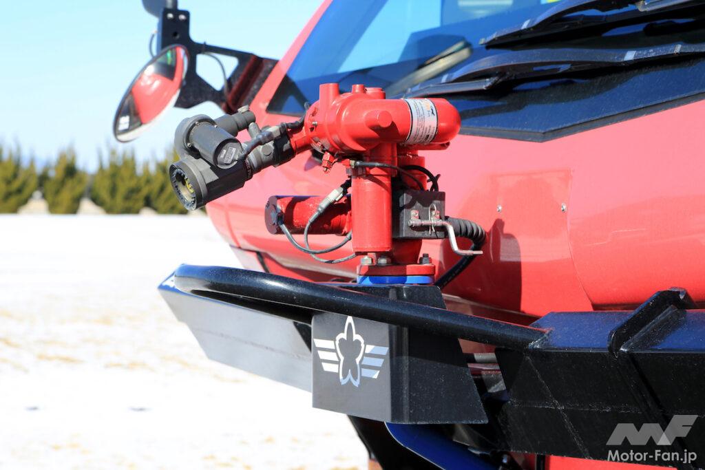 「航空自衛隊の消防車①：空自航空基地や飛行場の航空機火災などに対応する「破壊機救難消防車」」の3枚目の画像