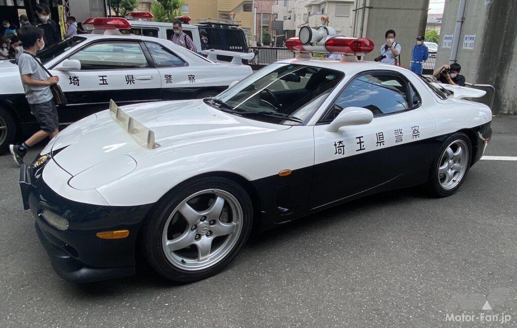 「スズキ・ジムニーシエラ、FD型RX-7、R34 GT-Rのパトカーも 埼玉県警の警察車両展」の2枚目の画像