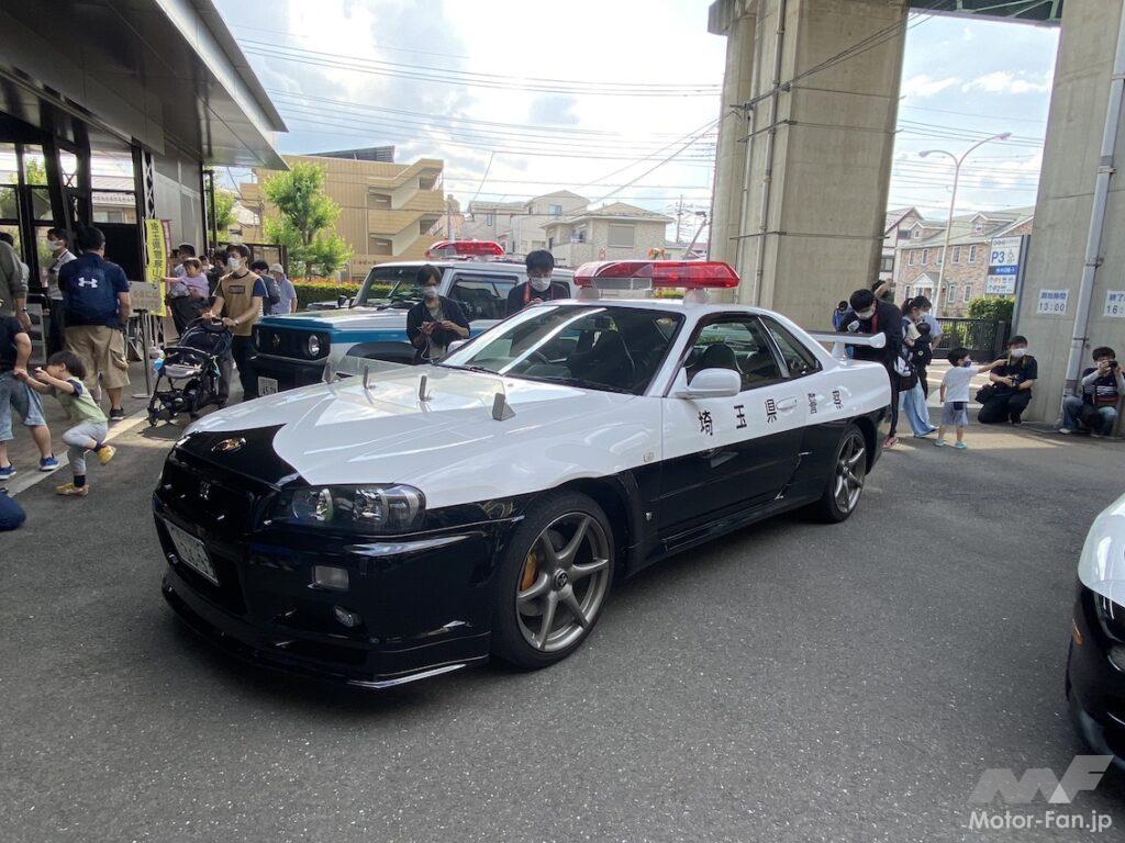スズキ・ジムニーシエラ、FD型RX-7、R34 GT-Rのパトカーも 埼玉県警の 