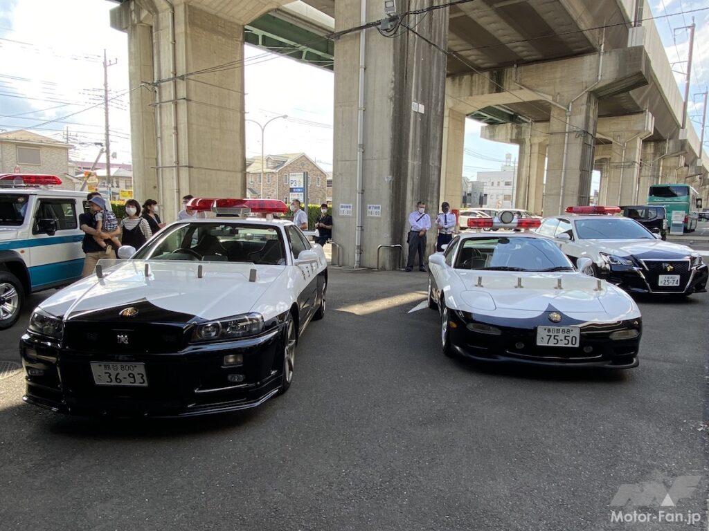 「スズキ・ジムニーシエラ、FD型RX-7、R34 GT-Rのパトカーも 埼玉県警の警察車両展」の1枚目の画像