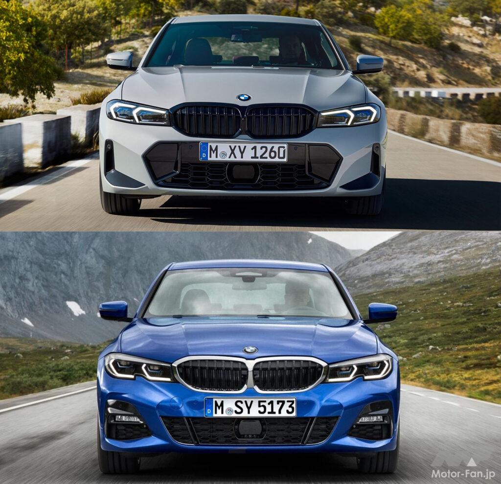 「シャープになった？ G20型BMW3シリーズ、本国でマイナーチェンジ 現行モデルと見比べてみる」の1枚目の画像