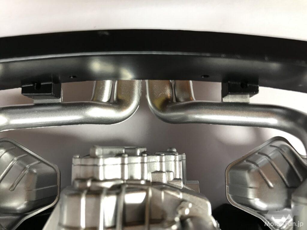 「お？ NSXはエキマニがシリンダーヘッド一体型なのか【DeAGOSTINI 週刊 Honda NSX 組み立て記録】」の6枚目の画像