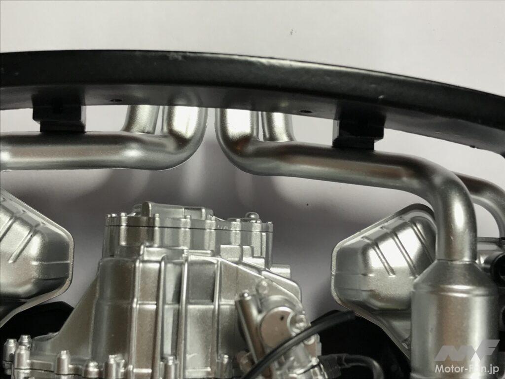 「お？ NSXはエキマニがシリンダーヘッド一体型なのか【DeAGOSTINI 週刊 Honda NSX 組み立て記録】」の12枚目の画像