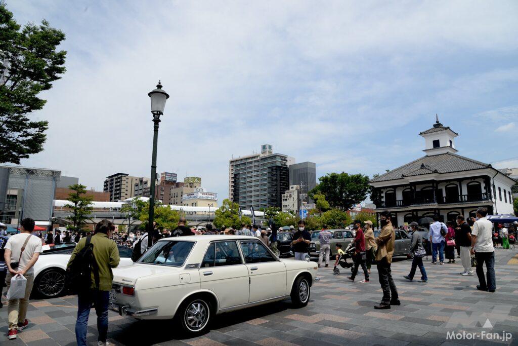 「行動制限ナシで開催された久々の旧車イベント！ 甲府駅自動車博覧会が大盛況！」の1枚目の画像