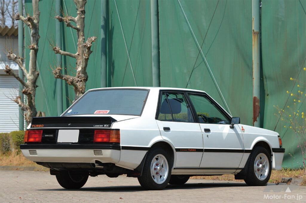 「80年代車再発見 1985年式・三菱ランサーEX1800GSRターボインタークーラ（1985/MITSUBISHI LANCER EX1800GSR TURBO INTERCOOLER）」の2枚目の画像