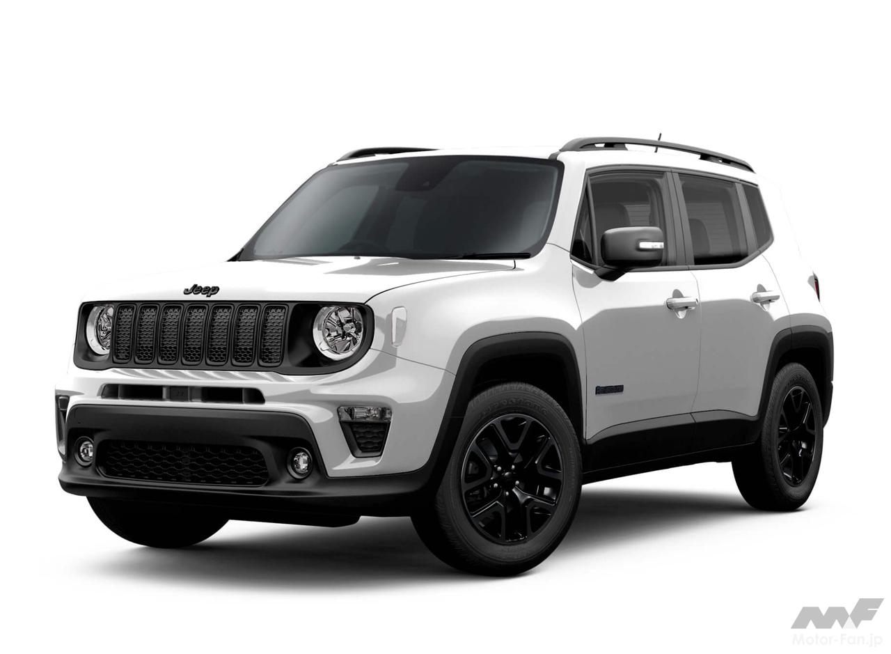 ジープのコンパクトSUV「レネゲード」に特別仕様車「ナイトイーグル」が登場！ ブラックのアクセントパーツで内外装を個性的に演出 画像