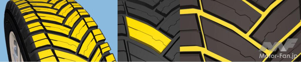 「ミシュランの全天候型タイヤ「クロスクライメート」シリーズにバン&ライトトラック用とキャンピングカー専用の2製品が新たにラインナップ」の13枚目の画像