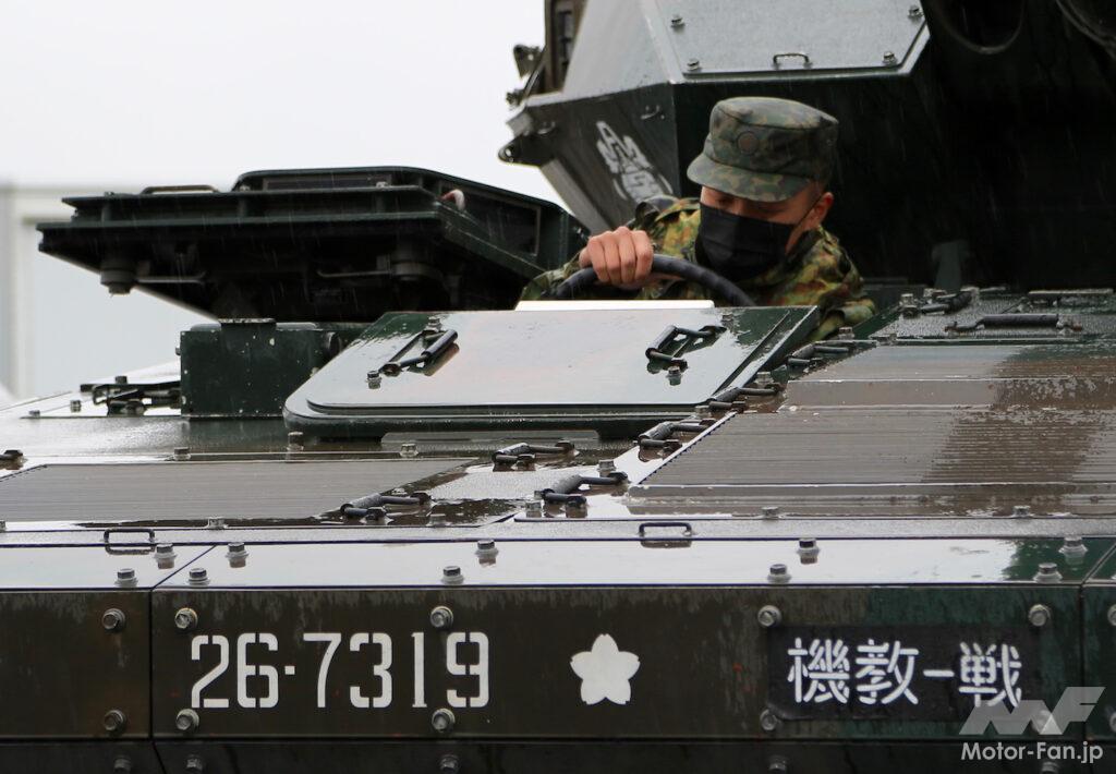 「陸上自衛隊：富士スピードウェイに出現した16式機動戦闘車（MCV）、その搬入から搬出に密着！」の6枚目の画像