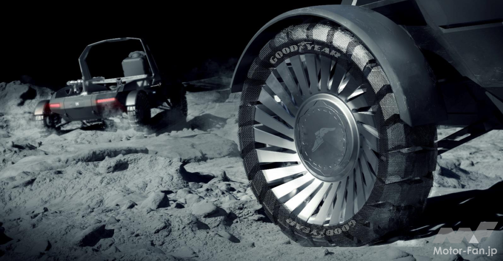 「グッドイヤーが米国ロッキード・マーティン社と共同で、商用事業用の月面探査車開発を発表！」の1枚目の画像