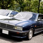 「バブルの象徴だった「初代シーマ」に今こそ乗りたい！ 歴代日産高級車を愛するオーナーが辿り着いた3ナンバー専用車」の1枚目の画像ギャラリーへのリンク