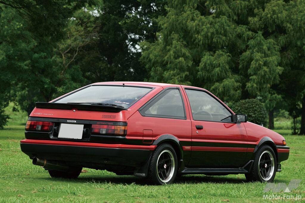 「80年代車再発見 1983年式・トヨタ・スプリンタートレノ3ドア1600GTアペックス (1983/TOYOTA SPRINTER TRUENO 3DOOR1600GT APEX)」の2枚目の画像