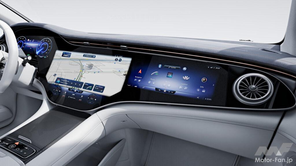 「メルセデス・ベンツの新型EV「EQE」が登場！ 満充電で624kmを走行可能。価格は1248万円から。」の7枚目の画像