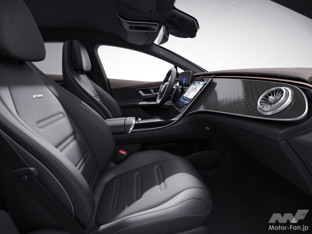 「メルセデス・ベンツの新型EV「EQE」が登場！ 満充電で624kmを走行可能。価格は1248万円から。」の9枚目の画像