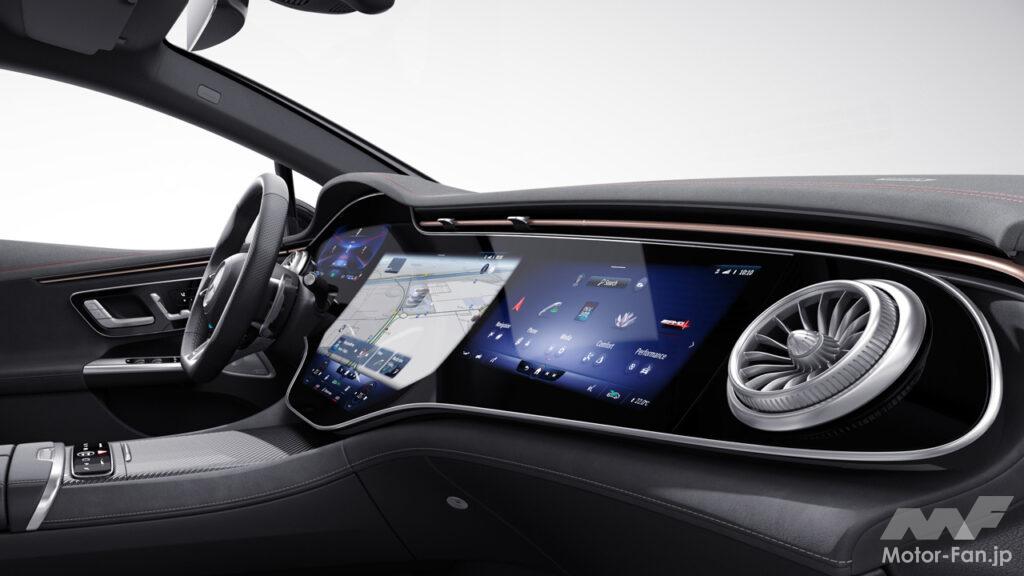 「メルセデス・ベンツの新型EV「EQE」が登場！ 満充電で624kmを走行可能。価格は1248万円から。」の10枚目の画像