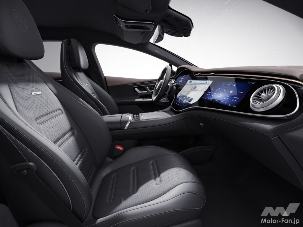 「メルセデス・ベンツの新型EV「EQE」が登場！ 満充電で624kmを走行可能。価格は1248万円から。」の11枚目の画像