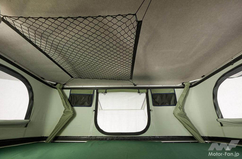 「収納兼テントに！最新屋根上活用術 ボックスからテントへは1分以内で展開可能!?」の3枚目の画像