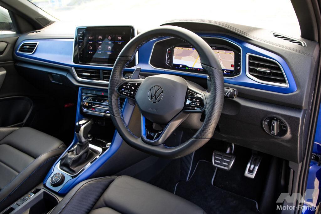 「輸入SUV販売2位！ VW T-Rocに追加された300PSの「R」は高揚感たっぷりのホットモデルだ！【フォルクスワーゲン T-Roc試乗記】」の17枚目の画像