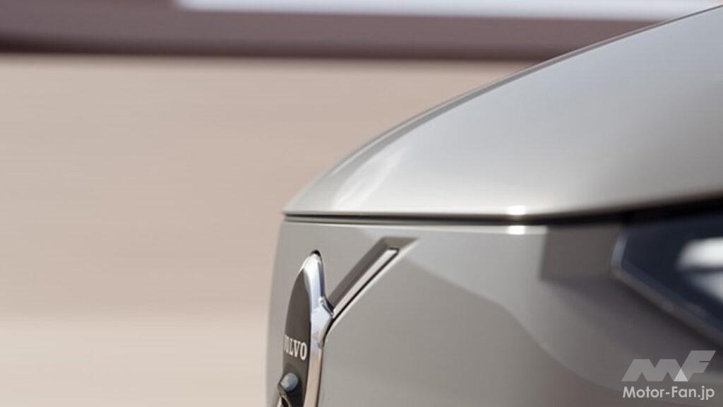 「ボルボが新型EV「EX90」の外観デザインを一部先行公開！ 11月9日に発表予定」の1枚目の画像