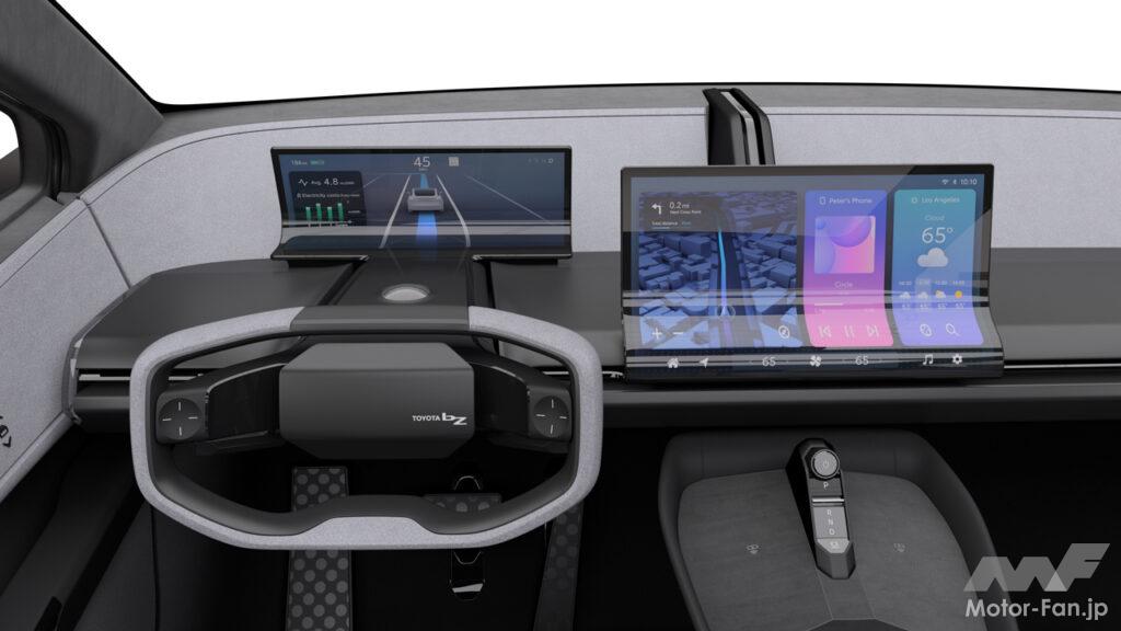 「トヨタが小型電動SUV「bZコンパクトSUVコンセプト」を米国で初公開！」の6枚目の画像