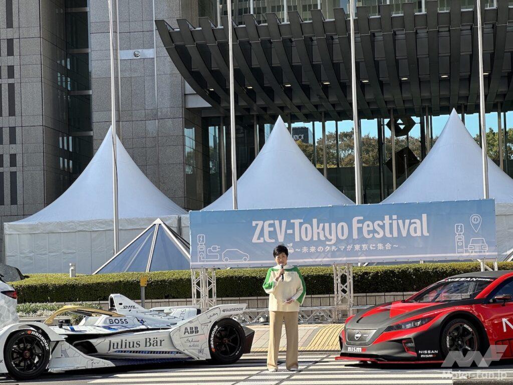 「東京都庁前をフォーミュラEが走った！ 見所満載のZEV-Tokyo Festival」の1枚目の画像