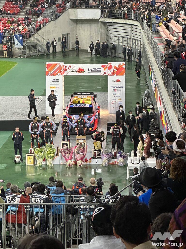 「WRCラリージャパン、トヨタの勝田貴元選手が地元で3位表彰台獲得！ 」の12枚目の画像