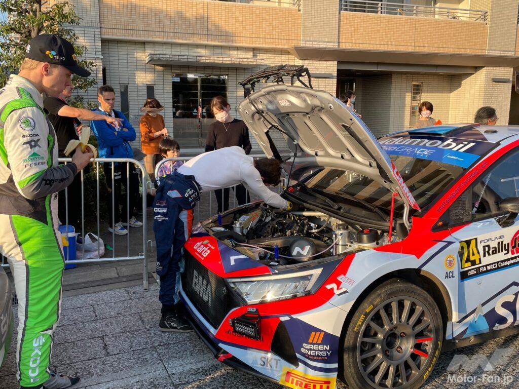 「WRCマシンのウインカーはどこにある？ 写真で振り返る「ラリージャパン2022」の気になるポイント。」の19枚目の画像