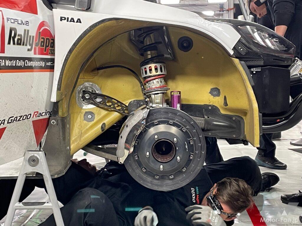「WRCマシンのウインカーはどこにある？ 写真で振り返る「ラリージャパン2022」の気になるポイント。」の6枚目の画像