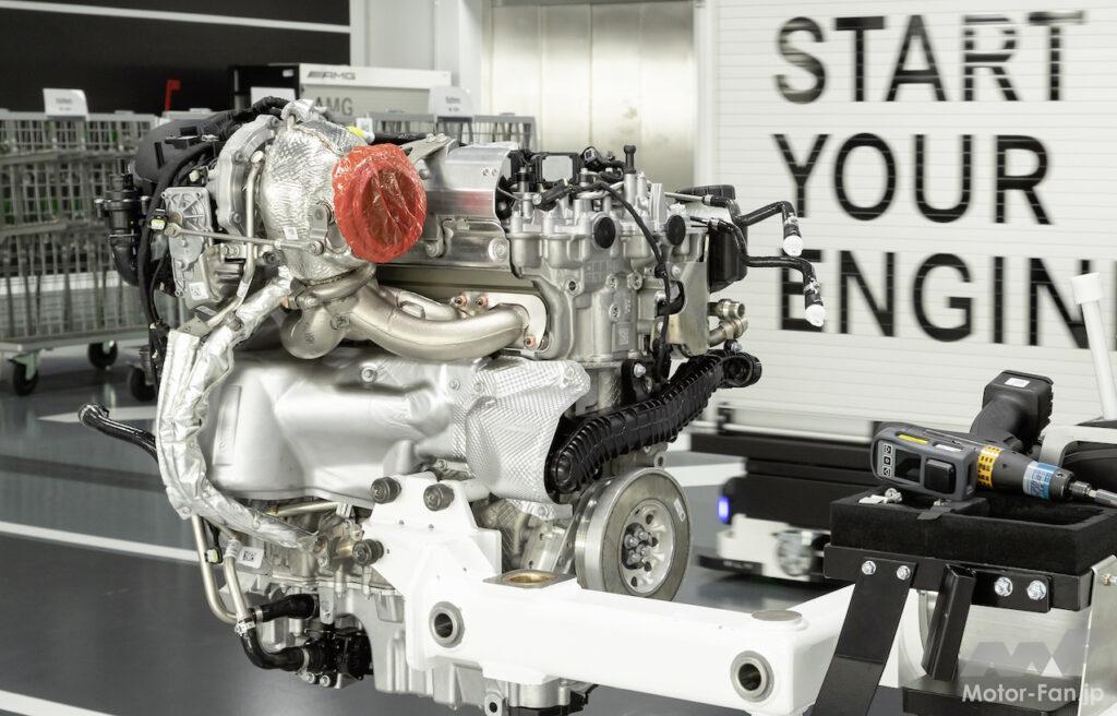 「新型メルセデスAMG SLが搭載する現代最強の2.0Lエンジン 電動ターボのM139とは」の1枚目の画像