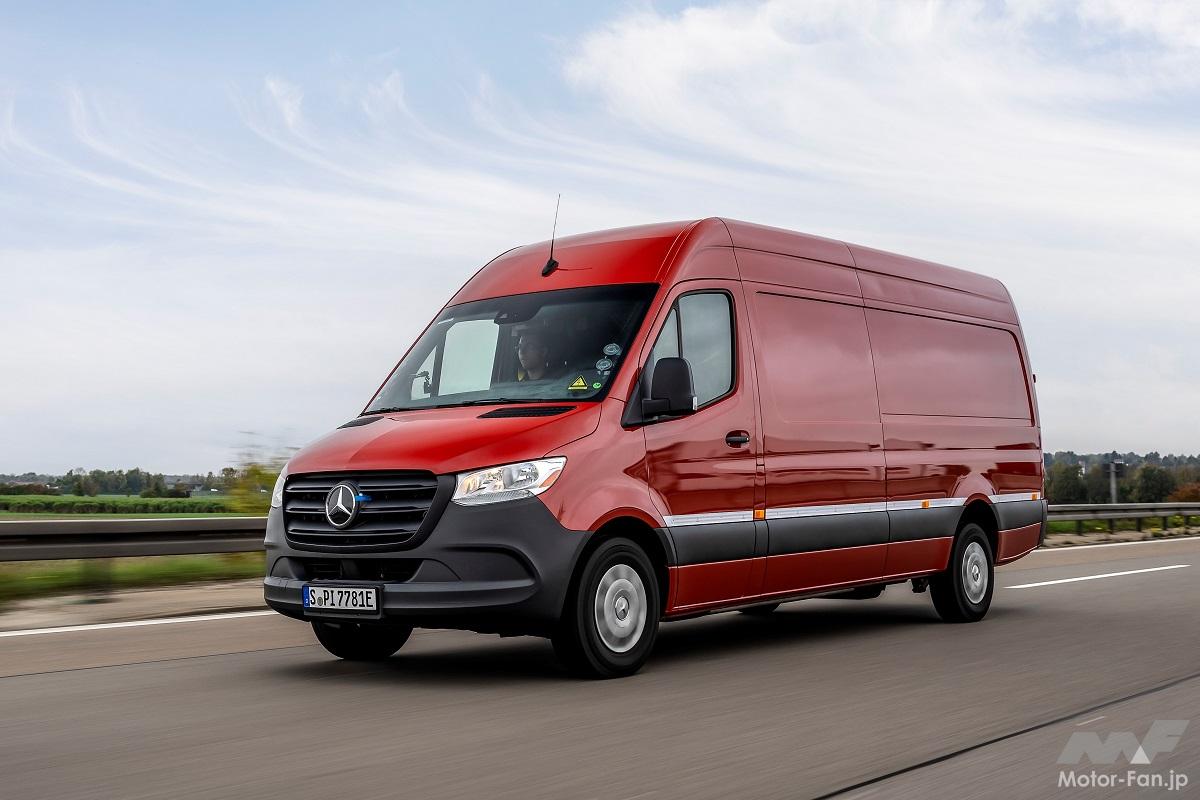 メルセデスベンツの次世代EV商用バン「eスプリンター」が、1回充電で475kmを見事完走！航続距離、効率、積載量を誇る万能スプリンター