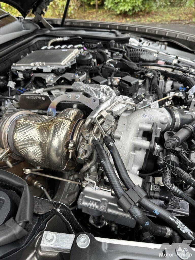 「新型メルセデスAMG SLが搭載する現代最強の2.0Lエンジン 電動ターボのM139とは」の9枚目の画像