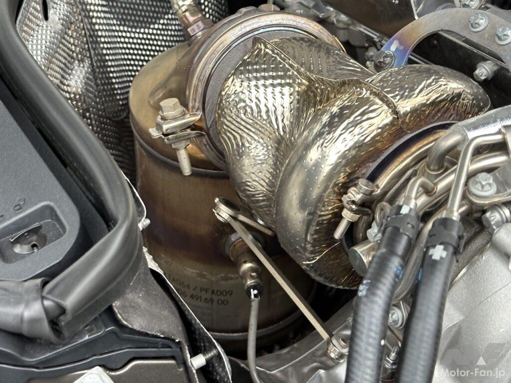 「新型メルセデスAMG SLが搭載する現代最強の2.0Lエンジン 電動ターボのM139とは」の10枚目の画像