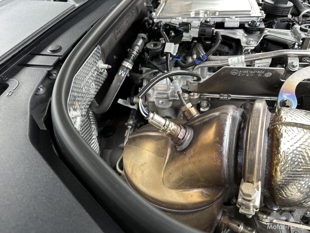 「新型メルセデスAMG SLが搭載する現代最強の2.0Lエンジン 電動ターボのM139とは」の11枚目の画像